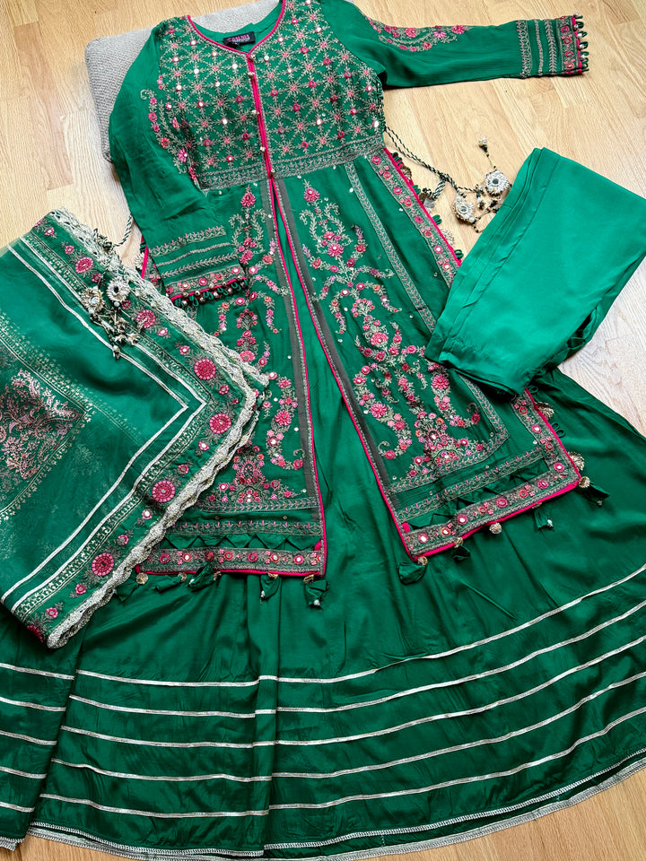EMBROIDERED PARTYWEAR FROCK ALPW159