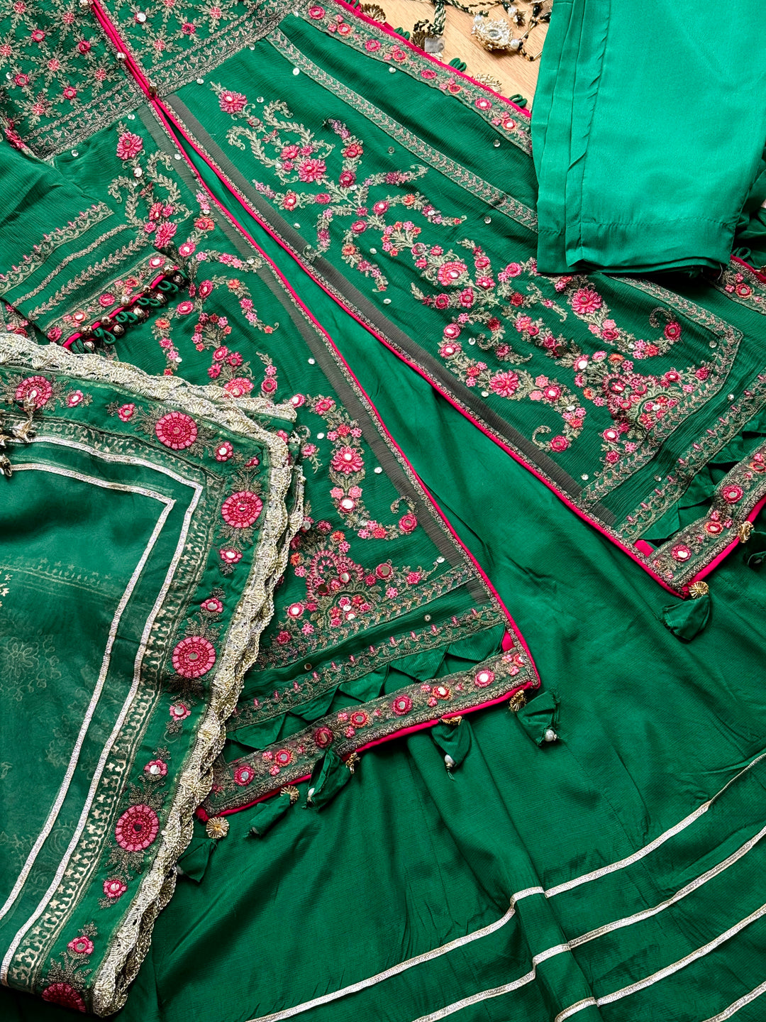 EMBROIDERED PARTYWEAR FROCK ALPW159
