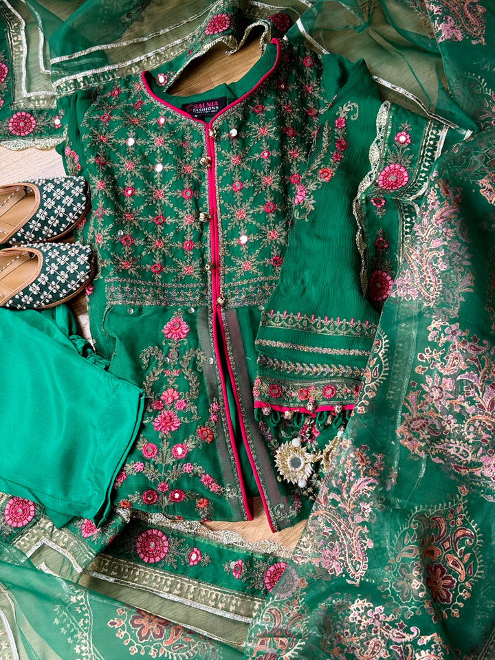 EMBROIDERED PARTYWEAR FROCK ALPW159