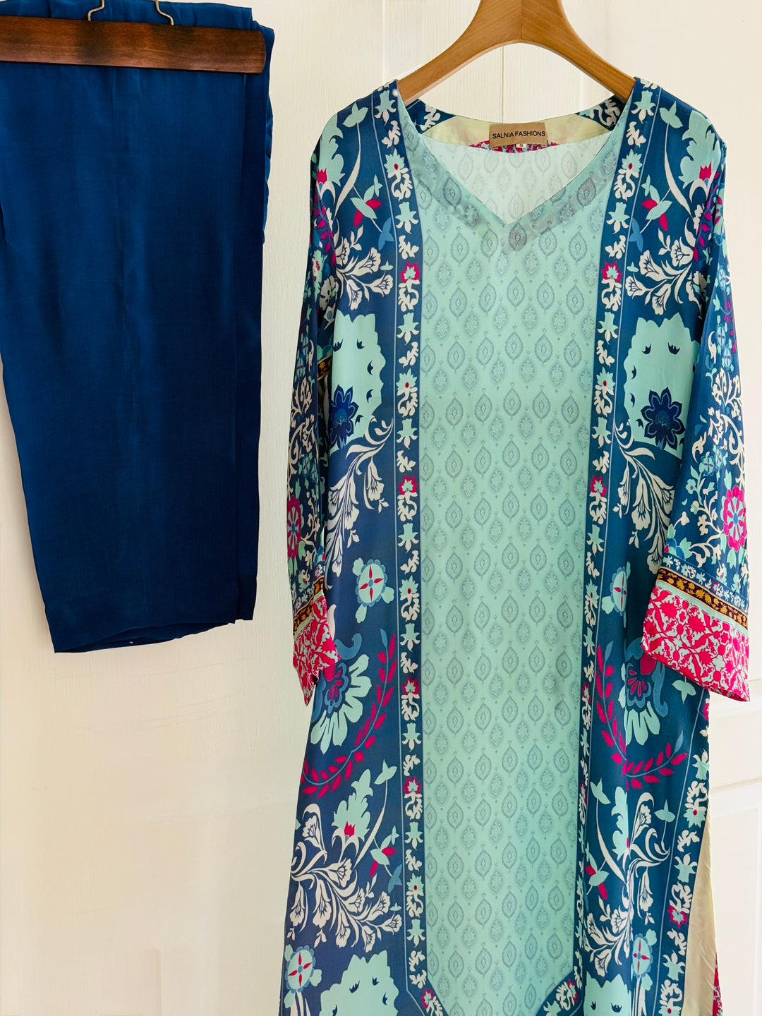 PURE CREPE SILK FUSION KAFTAN SFKF07