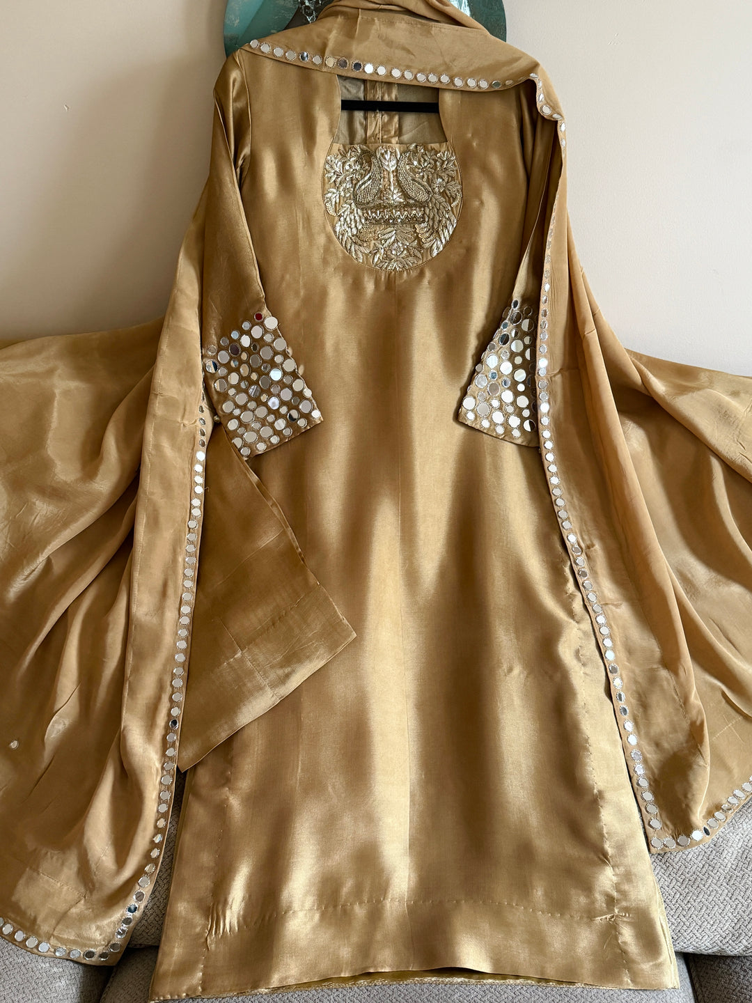 CUSTOM SERIES MIRROR WORK PARTYWEAR SUIT CSSF20