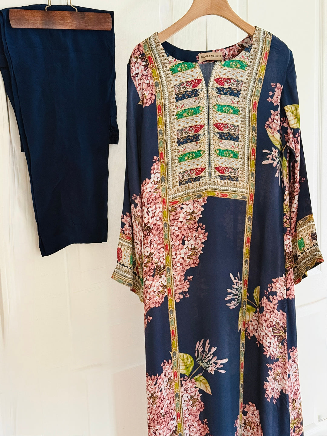 PURE CREPE SILK FUSION KAFTAN SFKF02