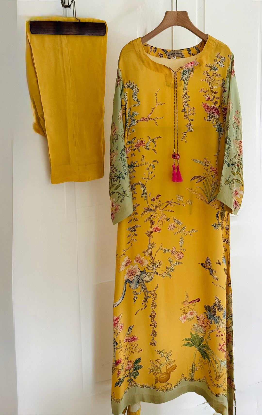 PURE CREPE SILK FUSION KAFTAN SFKF08