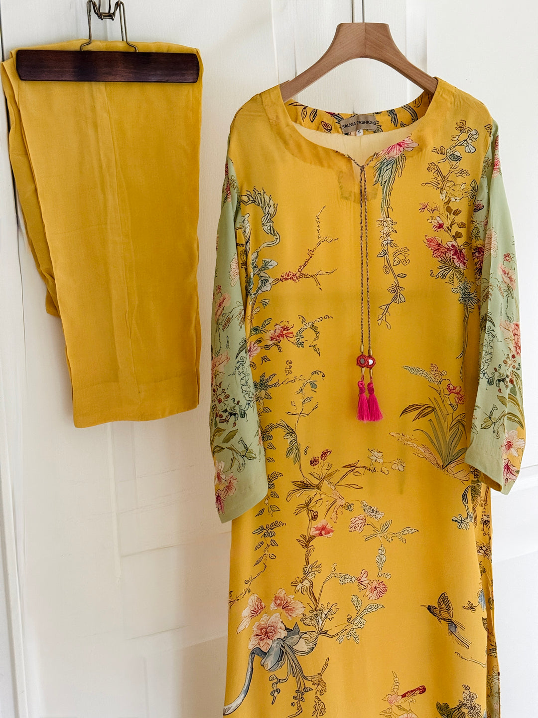 PURE CREPE SILK FUSION KAFTAN SFKF08