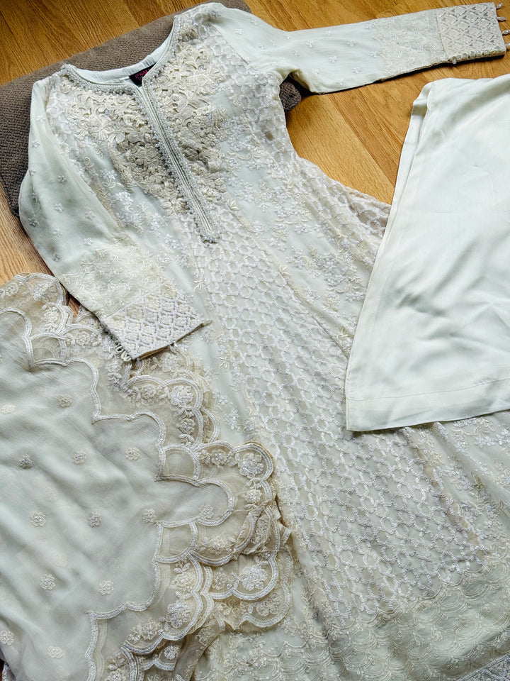 CHIFFON PARTYWEAR SUIT ALPW110