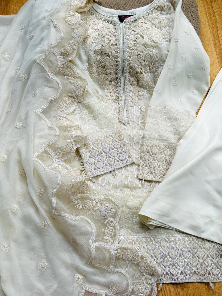 CHIFFON PARTYWEAR SUIT ALPW110