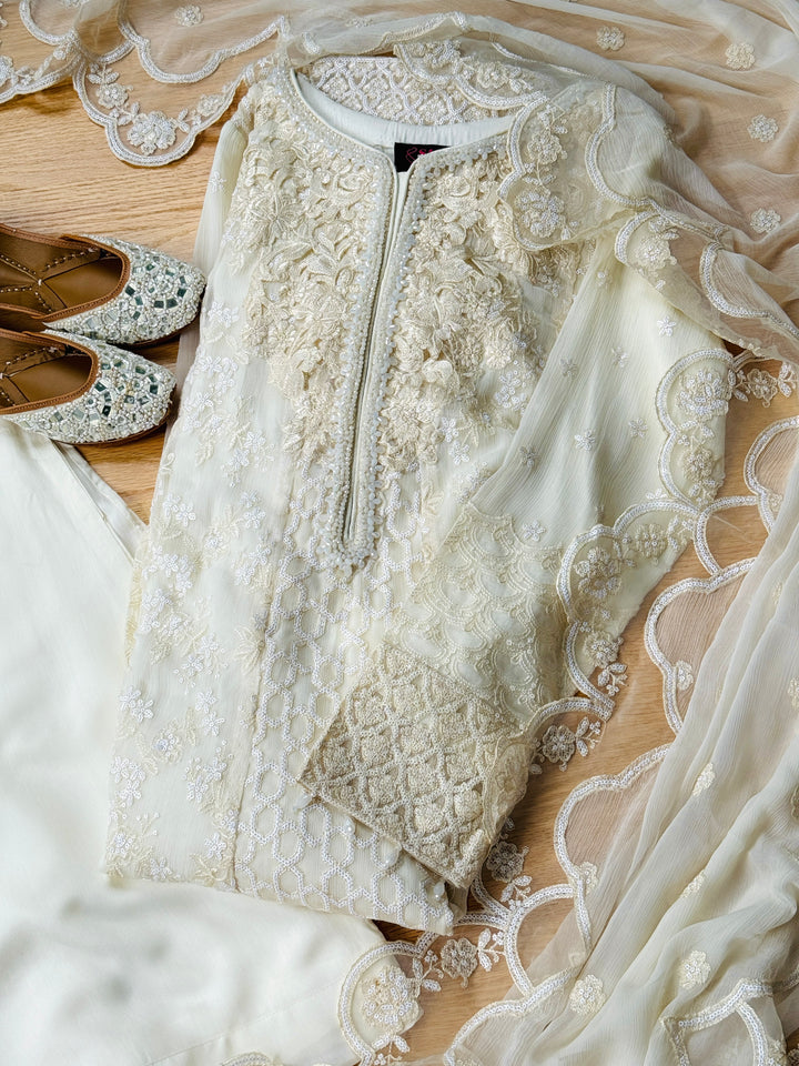 CHIFFON PARTYWEAR SUIT ALPW110