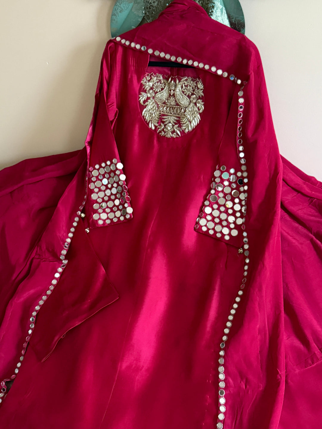 CUSTOM SERIES MIRROR WORK PARTYWEAR SUIT CSSF24