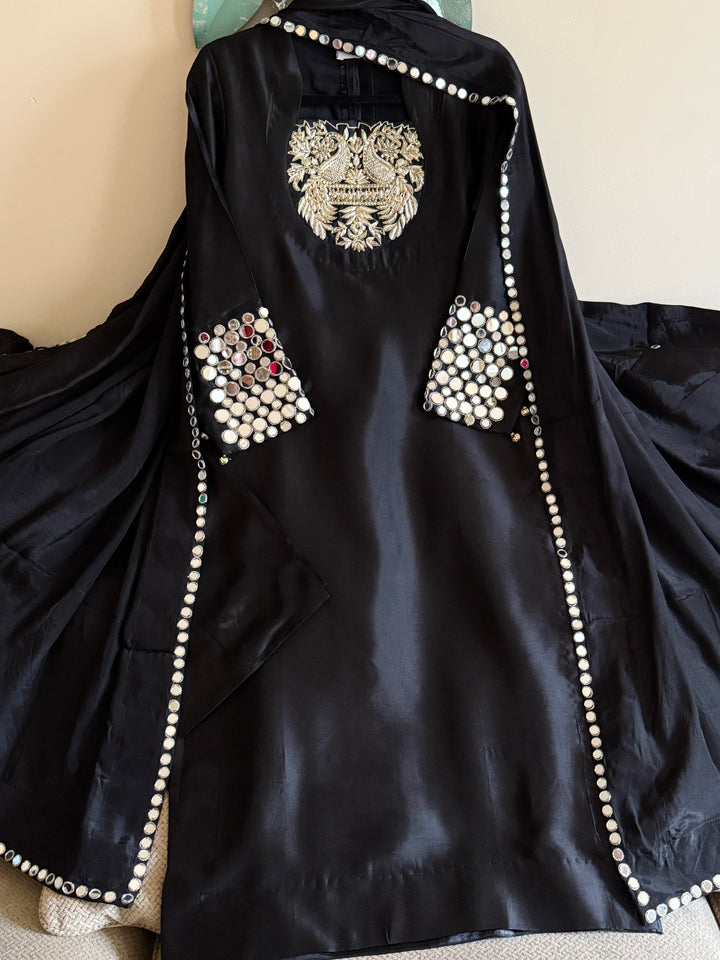 CUSTOM SERIES MIRROR WORK PARTYWEAR SUIT CSSF25