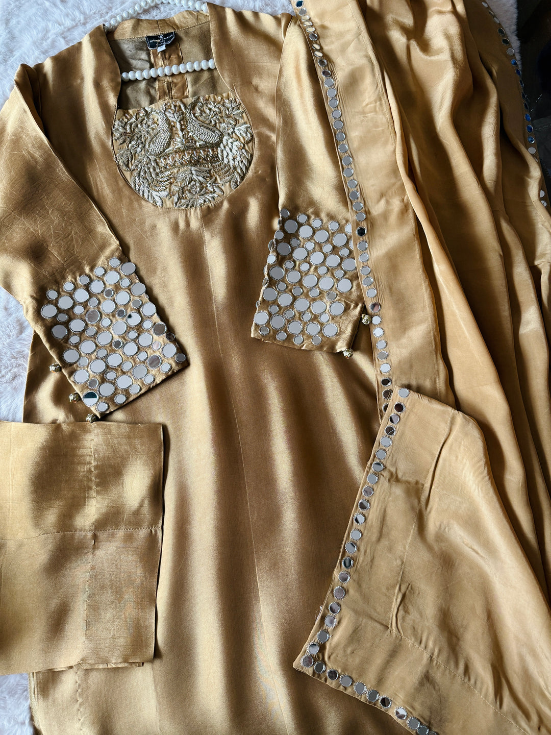 CUSTOM SERIES MIRROR WORK PARTYWEAR SUIT CSSF20