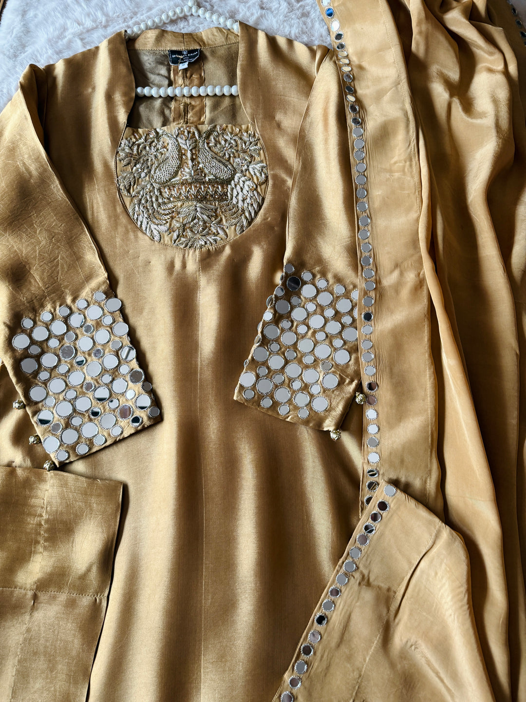 CUSTOM SERIES MIRROR WORK PARTYWEAR SUIT CSSF20