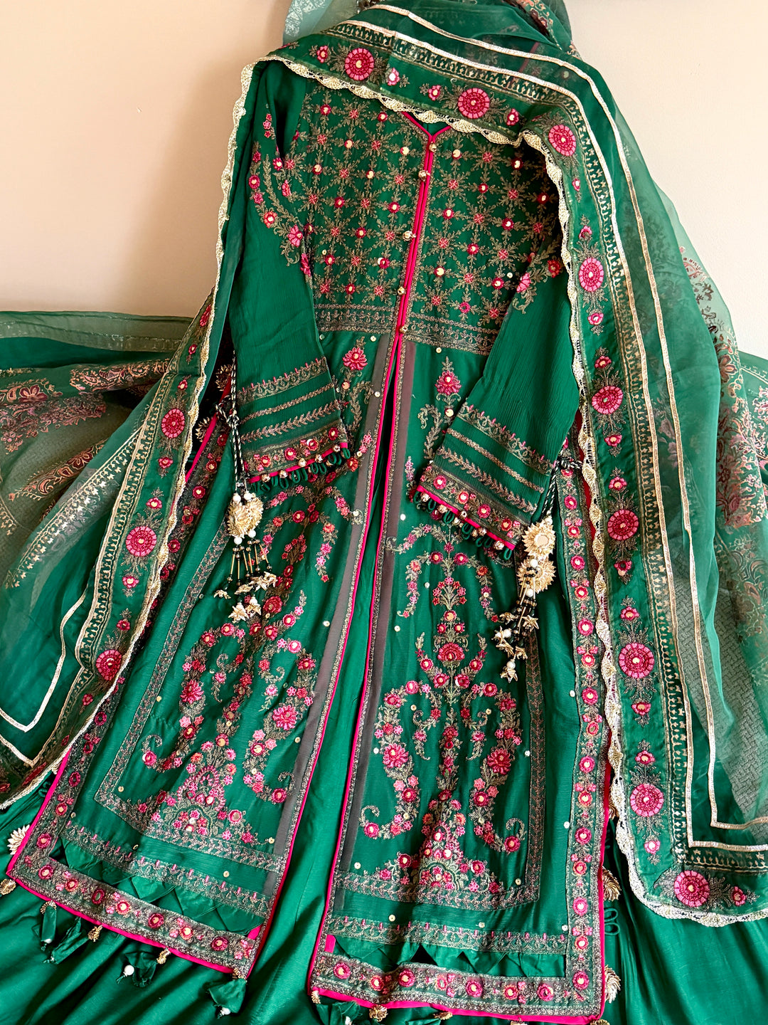EMBROIDERED PARTYWEAR FROCK ALPW159