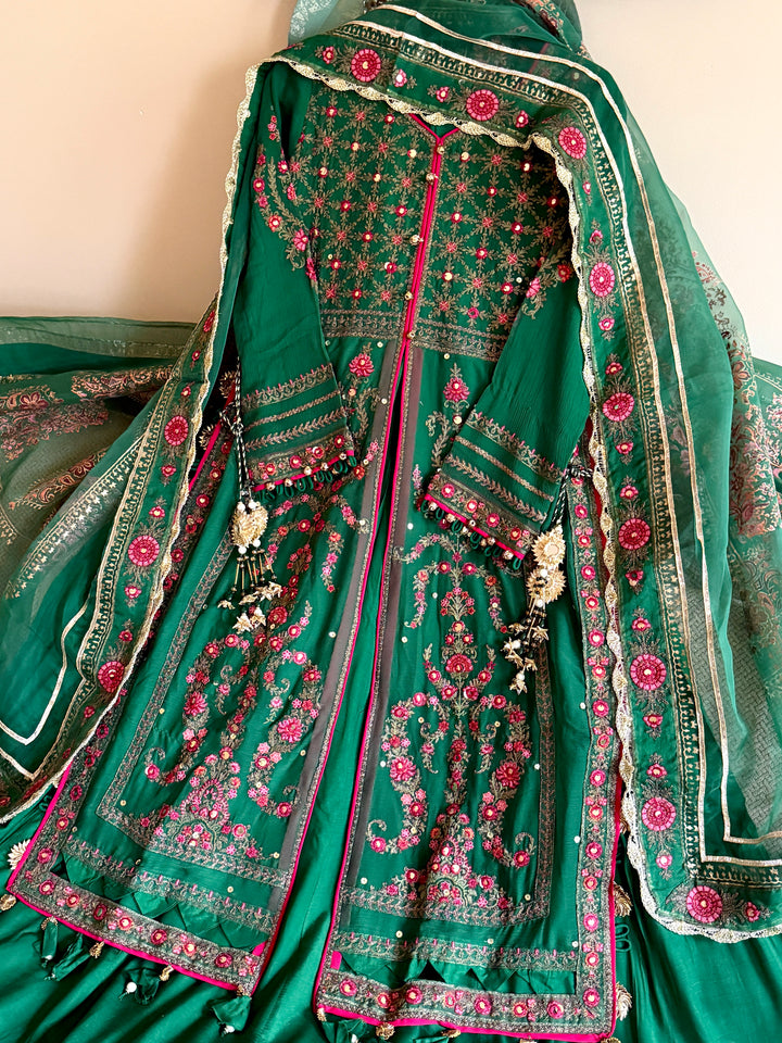 EMBROIDERED PARTYWEAR FROCK ALPW159