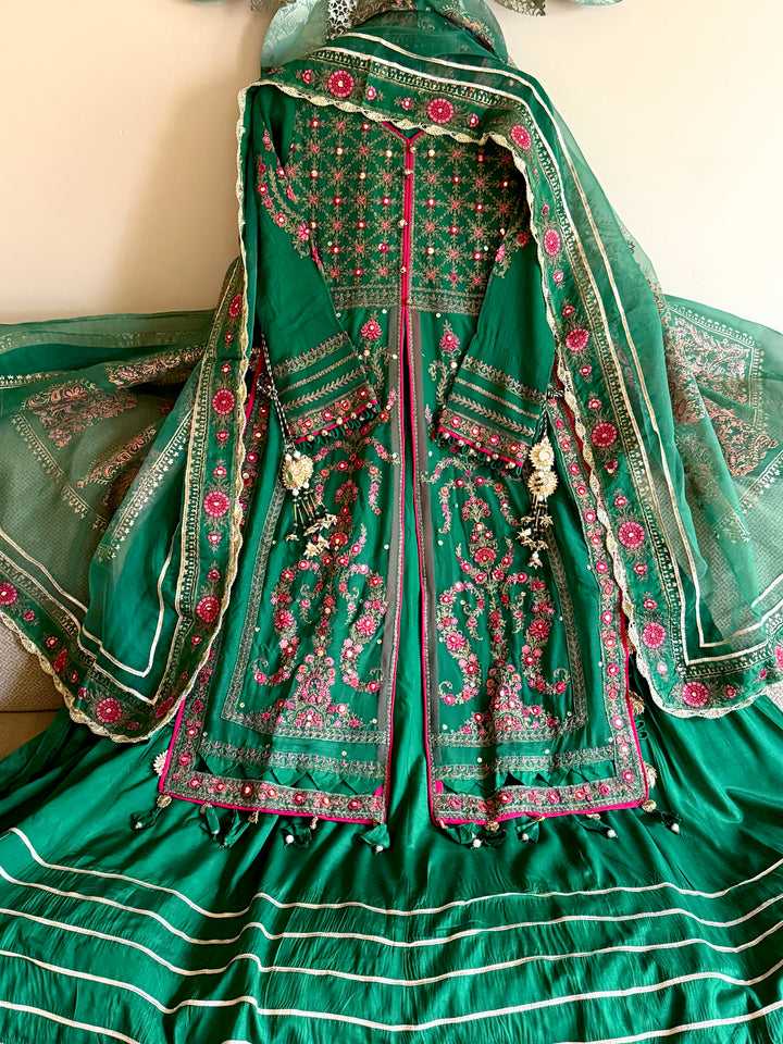 EMBROIDERED PARTYWEAR FROCK ALPW159
