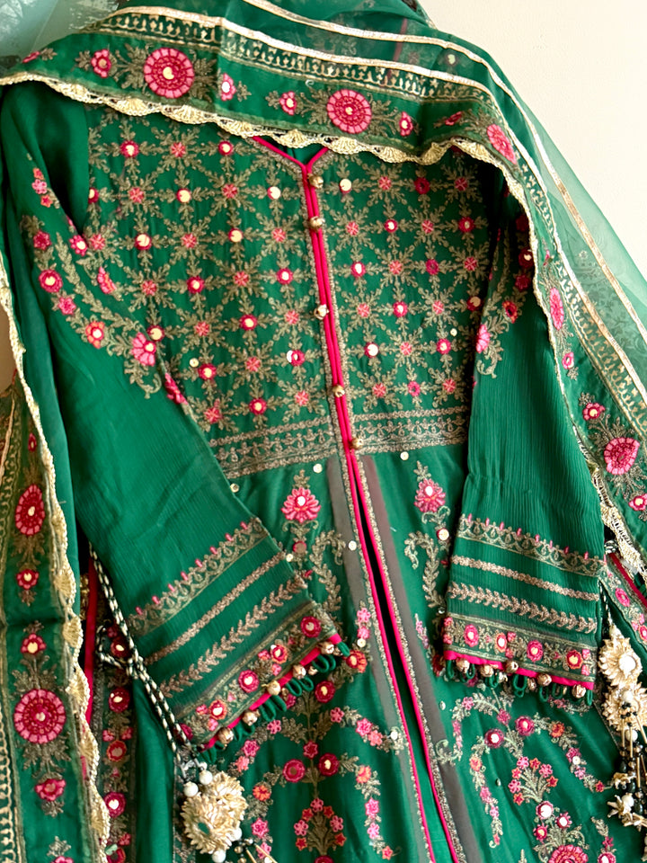 EMBROIDERED PARTYWEAR FROCK ALPW159