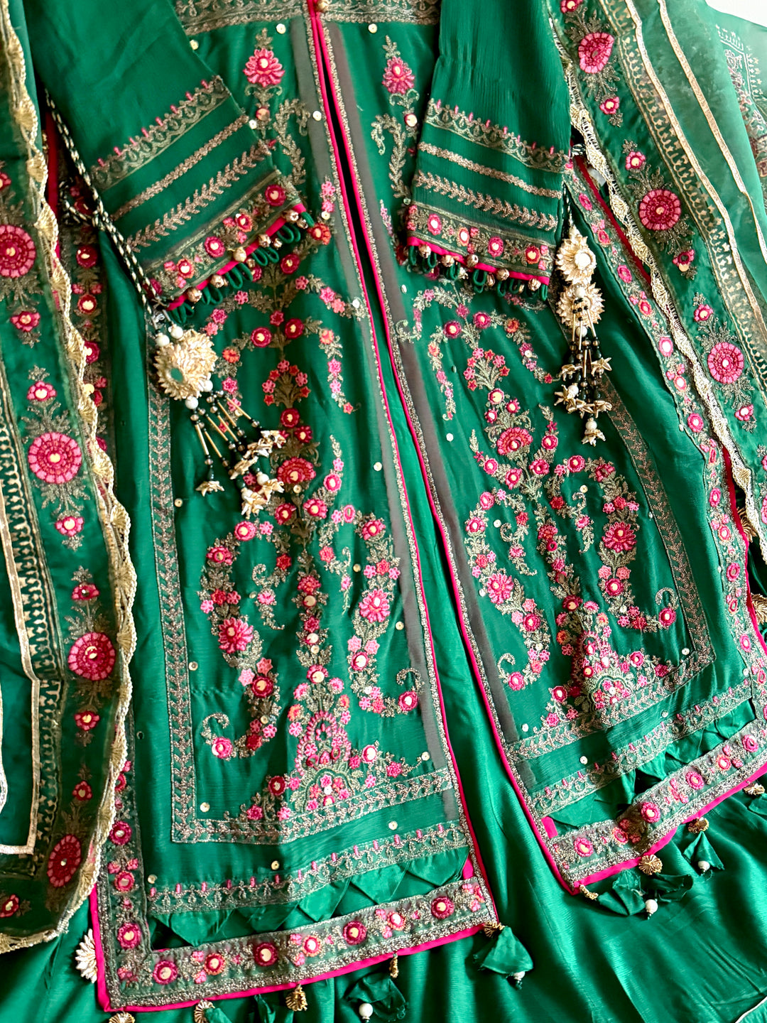EMBROIDERED PARTYWEAR FROCK ALPW159