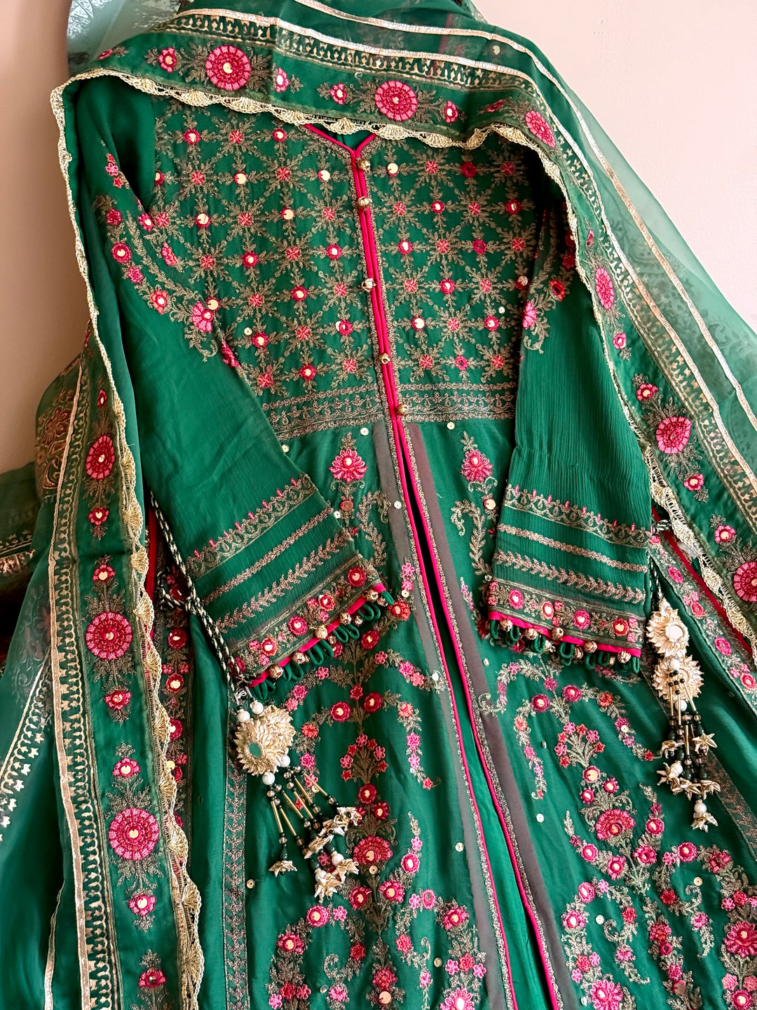 EMBROIDERED PARTYWEAR FROCK ALPW159