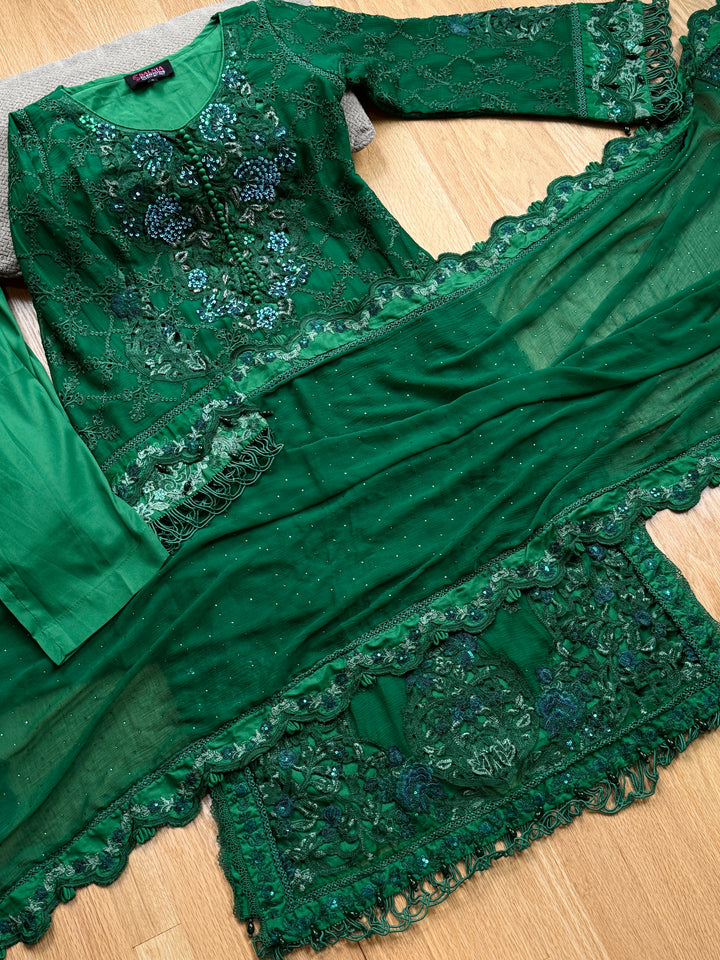 CHIFFON PARTYWEAR SUIT ALPW132