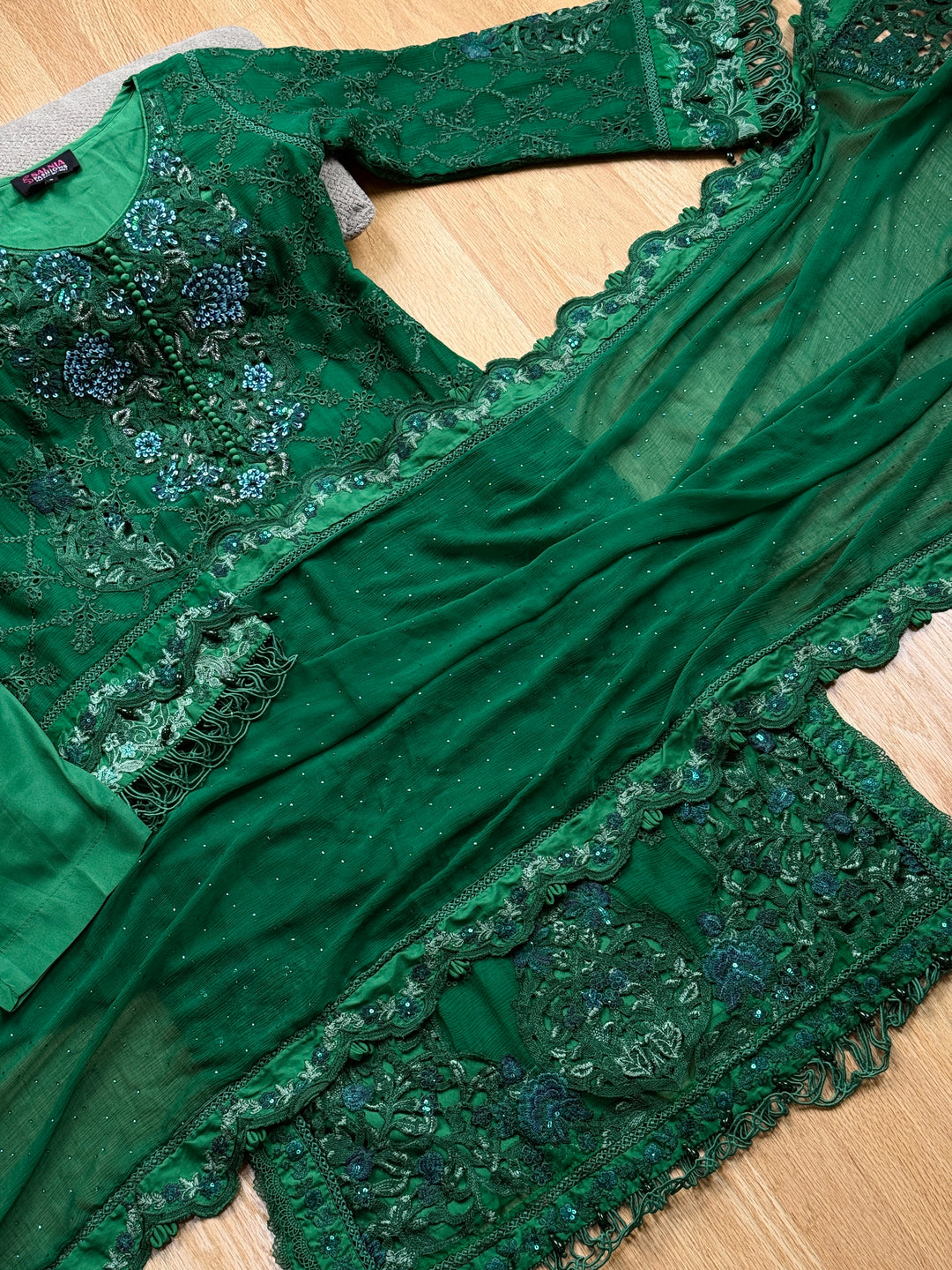 CHIFFON PARTYWEAR SUIT ALPW132