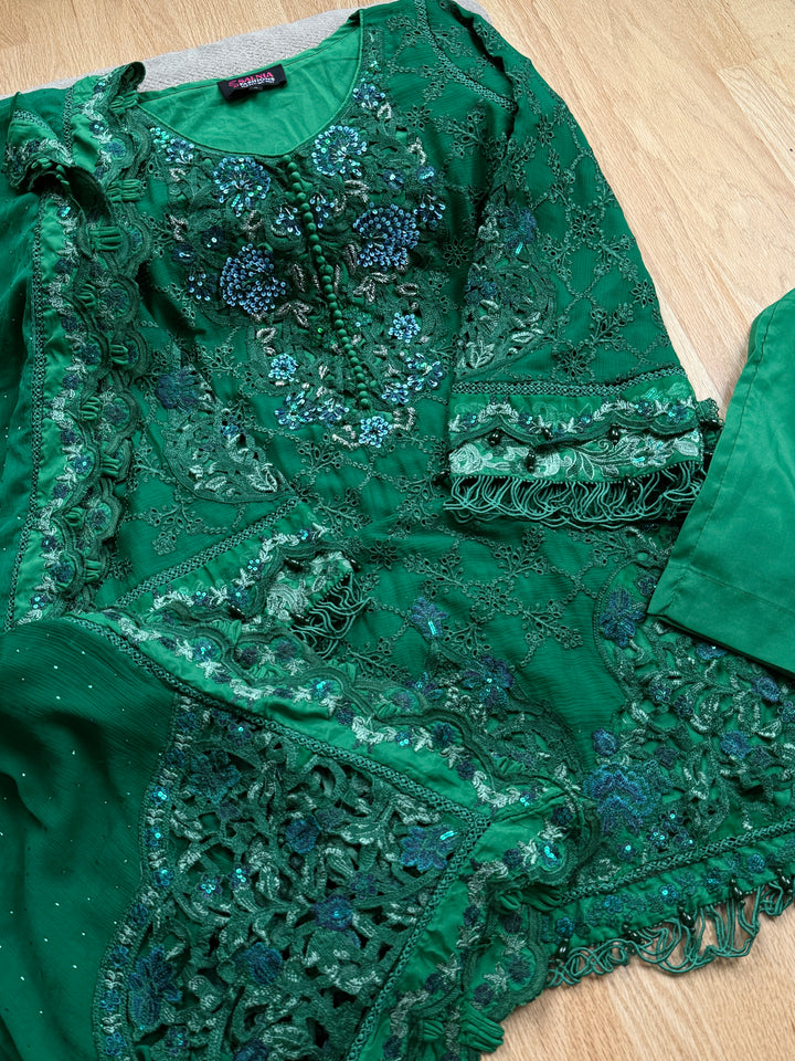 CHIFFON PARTYWEAR SUIT ALPW132