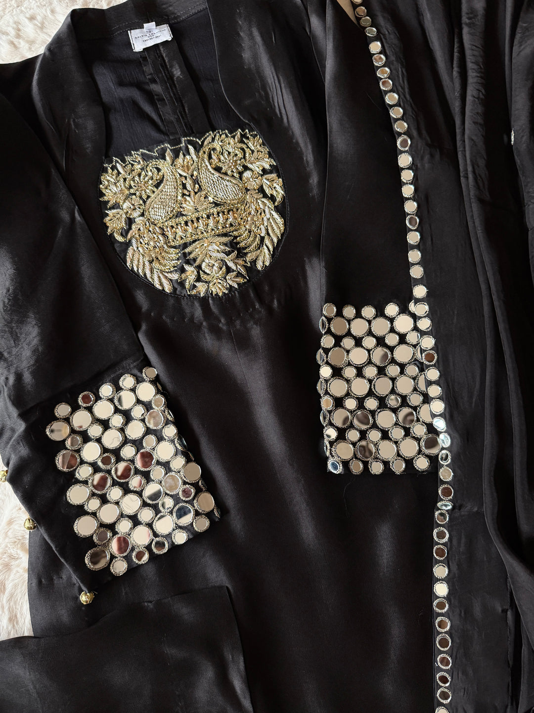 CUSTOM SERIES MIRROR WORK PARTYWEAR SUIT CSSF25