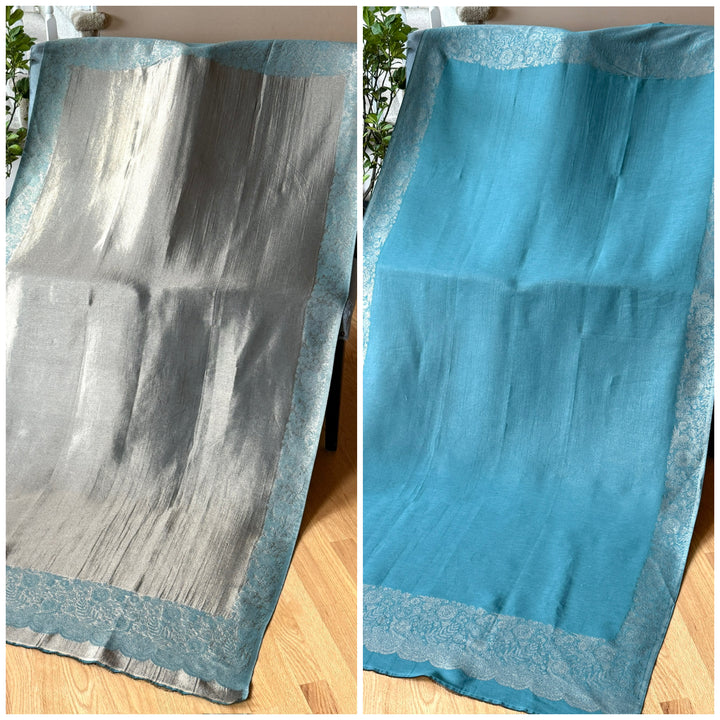 KHANI MOONLIGHT WOVEN PASHMINA SHAWL KHSF17