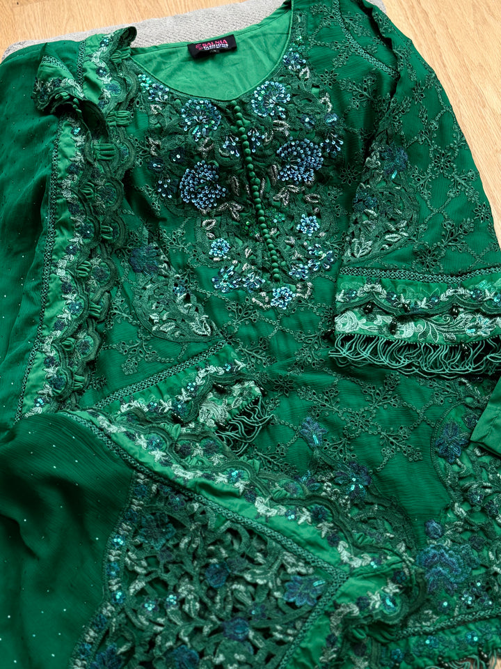 CHIFFON PARTYWEAR SUIT ALPW132