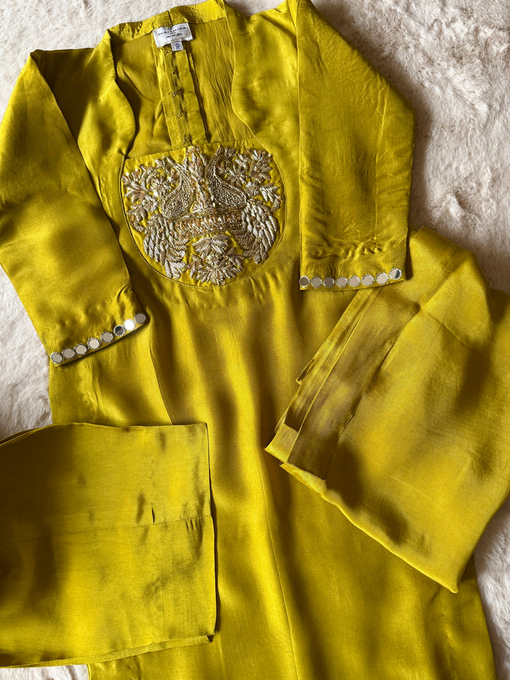 KIDS SILK PARTYWEAR KDSF01