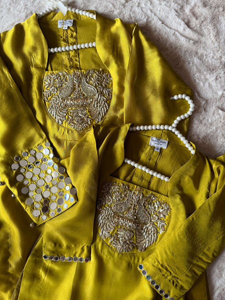 KIDS SILK PARTYWEAR KDSF01