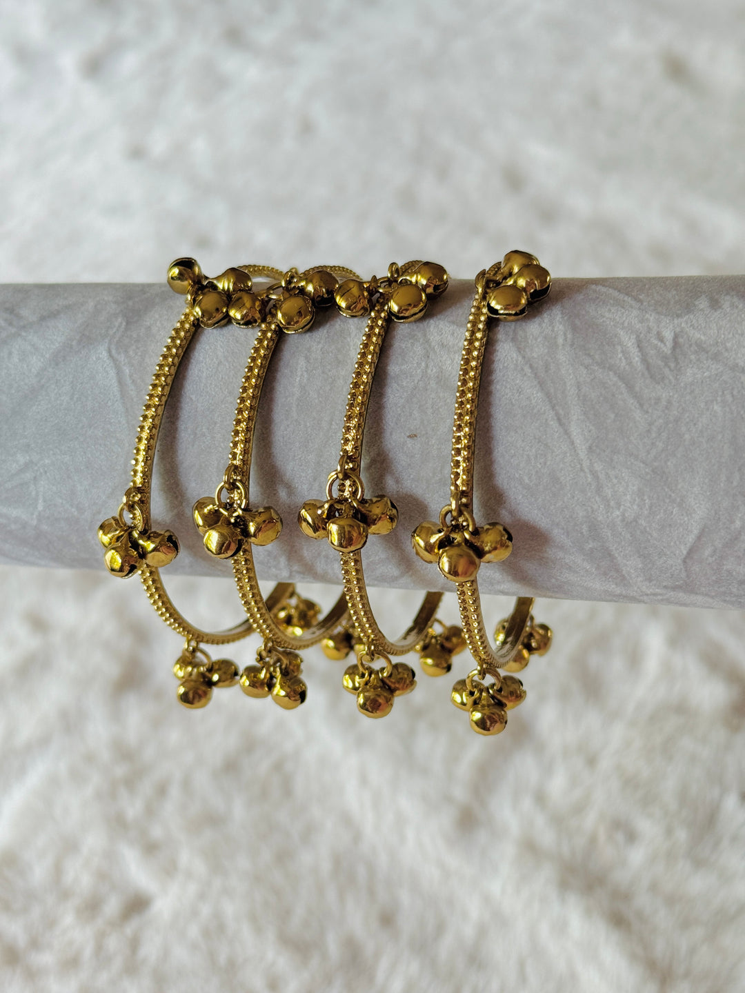 KASHMIRI GUNGROO BANGLES GOLD KSBG03