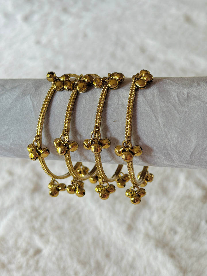 KASHMIRI GUNGROO BANGLES GOLD KSBG03