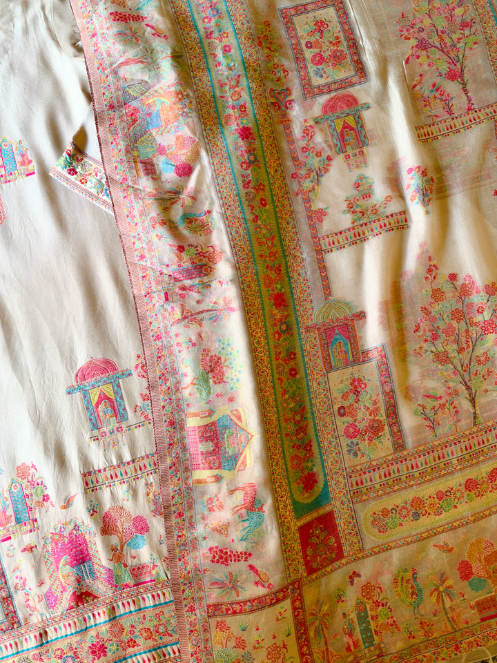 KHANI WOVEN PURE SILK SUIT KNSF02