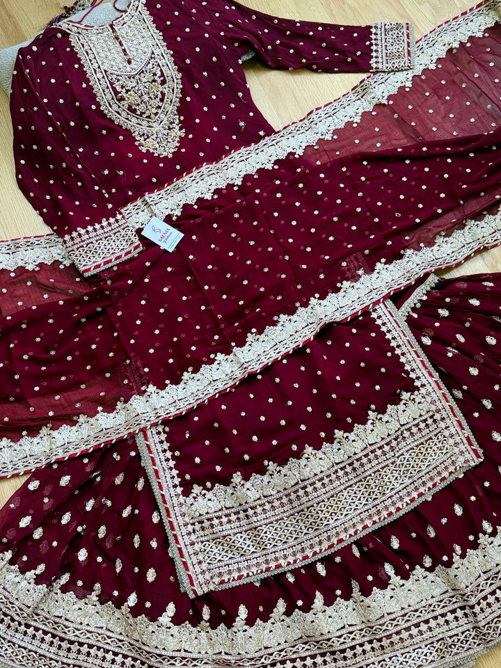 CHIFFON PARTYWEAR SUIT ALPW21