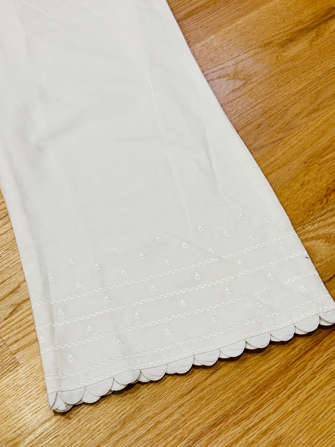 CULOTTE COTTON  PANTS WHITE CUPT06