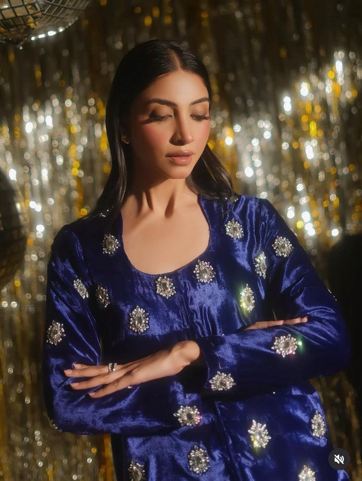 BLAZER STYLE JEWEL FARSHI SHALWAR FRSH14