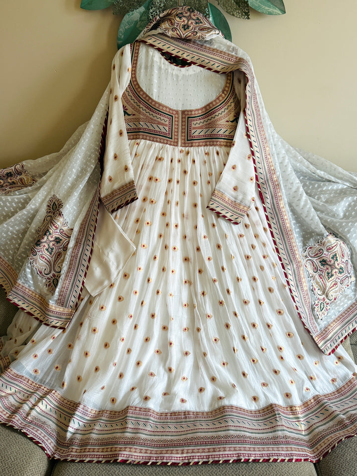 IQBAL HUSSAIN INSPIRED FROCK IHSF01