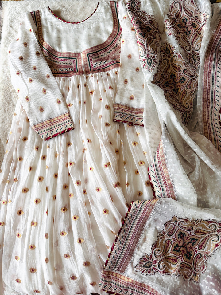 IQBAL HUSSAIN INSPIRED FROCK IHSF01