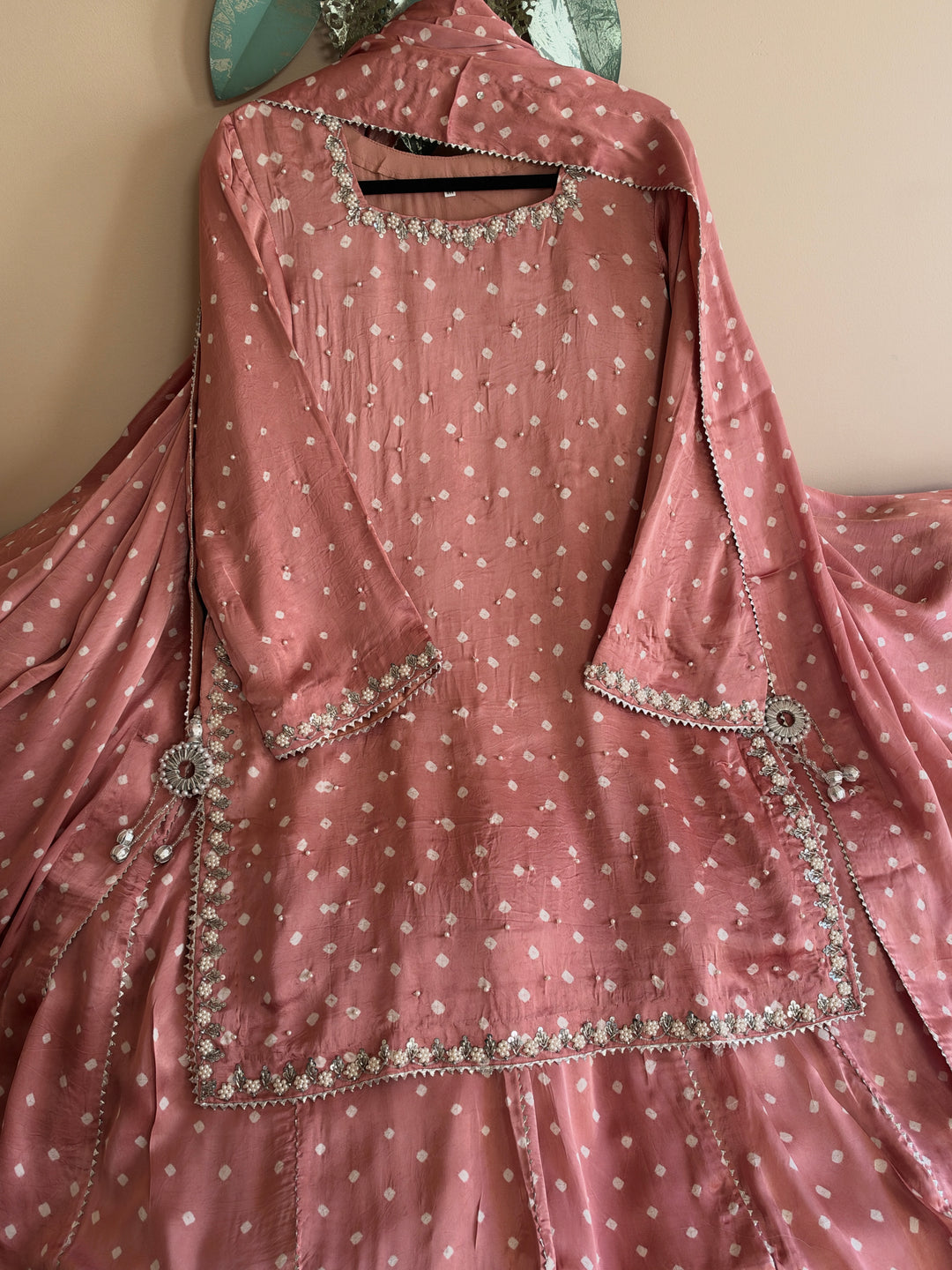 CHUNRI PURE CHARMEUSE SILK SHARARA SUIT SFSH02