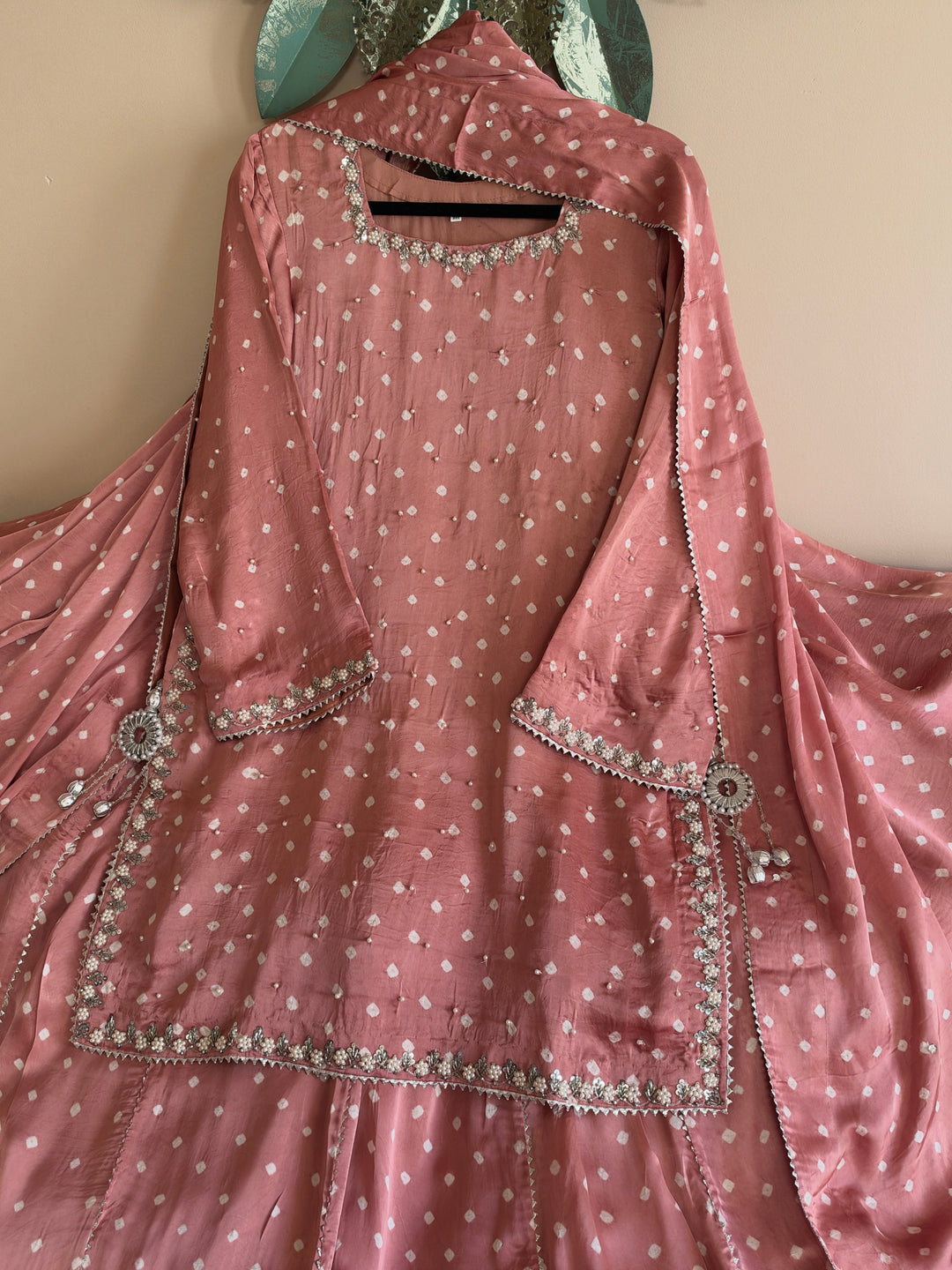 CHUNRI PURE CHARMEUSE SILK SHARARA SUIT SFSH02