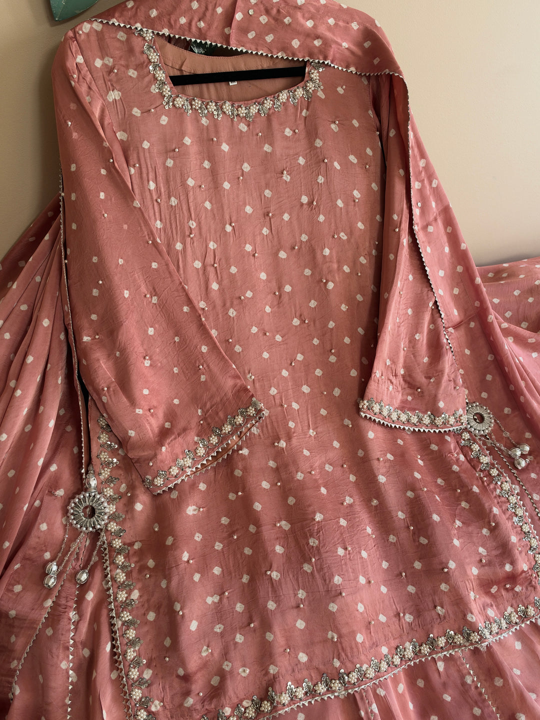 CHUNRI PURE CHARMEUSE SILK SHARARA SUIT SFSH02