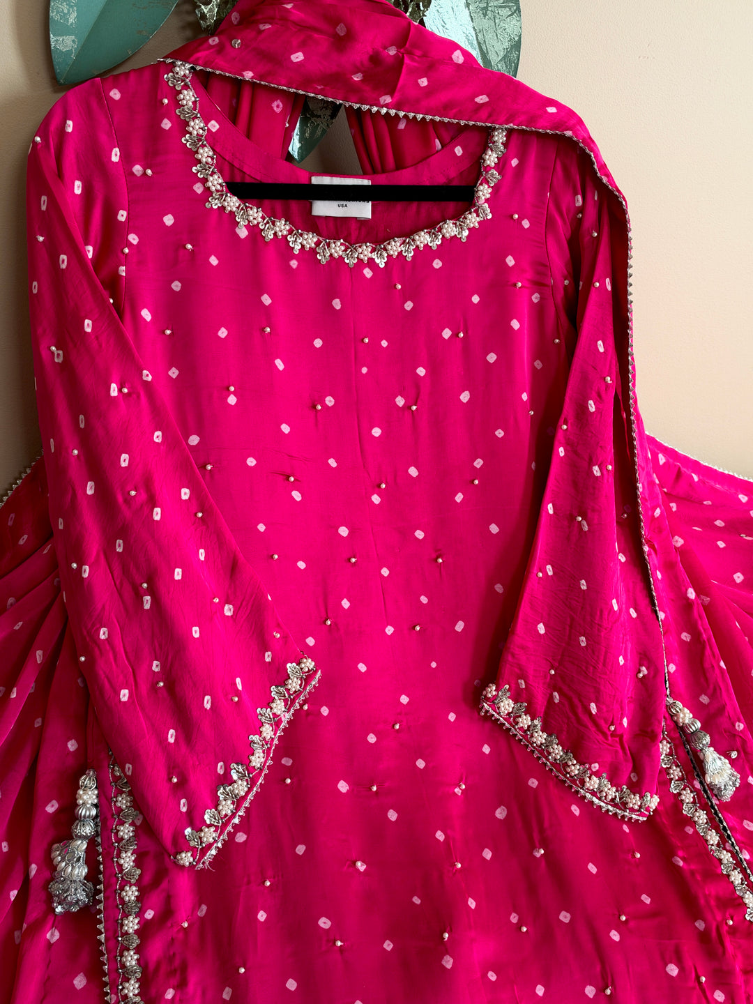 CHUNRI PURE CHARMEUSE SILK SHARARA SUIT SFSH04