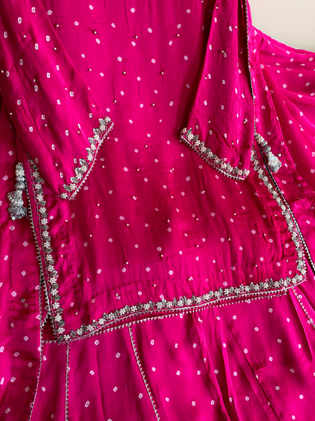 CHUNRI PURE CHARMEUSE SILK SHARARA SUIT SFSH04