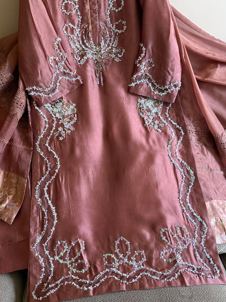 HEAVY PURE SILK CUSTOM PARTYWEAR MUSF04