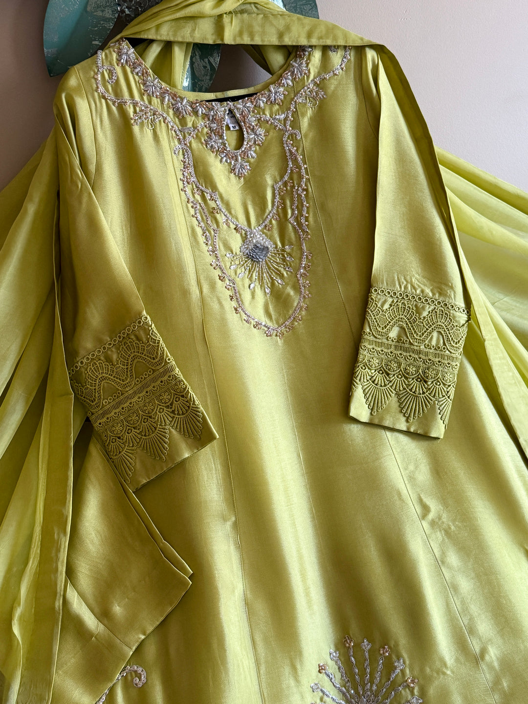 HEAVY PURE SILK CUSTOM PARTYWEAR MUSF03