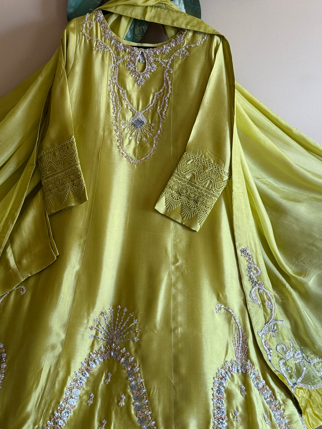 HEAVY PURE SILK CUSTOM PARTYWEAR MUSF03