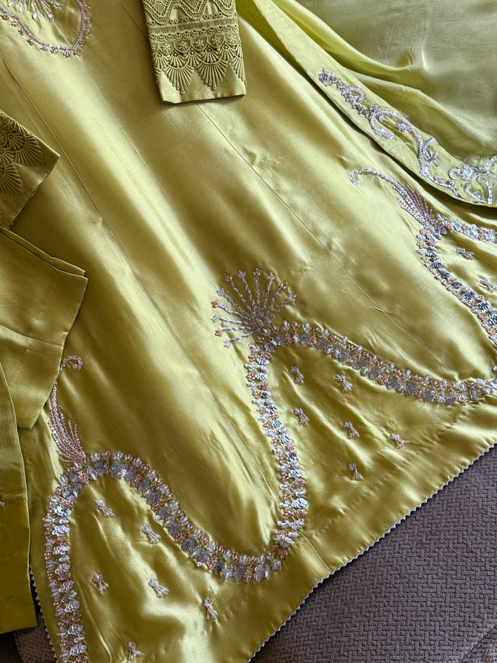 HEAVY PURE SILK CUSTOM PARTYWEAR MUSF03