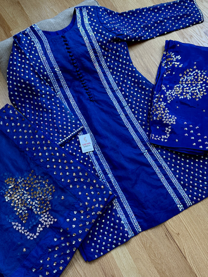 HEAVY MUSE PARTYWEAR SHALWAR SUIT MUSF11