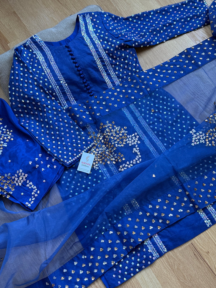 HEAVY MUSE PARTYWEAR SHALWAR SUIT MUSF11