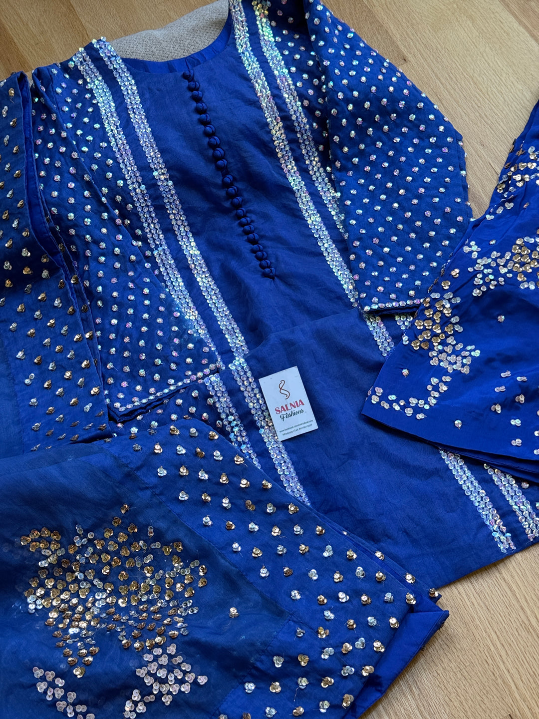 HEAVY MUSE PARTYWEAR SHALWAR SUIT MUSF11