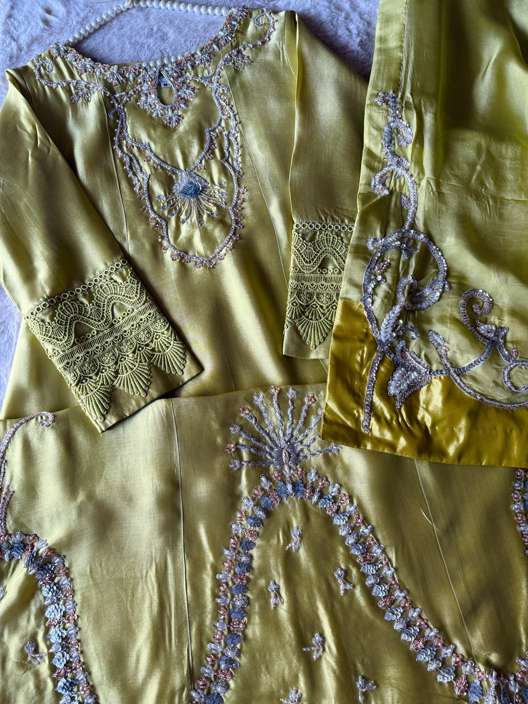 HEAVY PURE SILK CUSTOM PARTYWEAR MUSF03